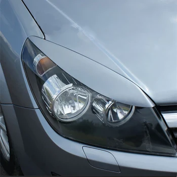 Для Opel 151 2004-2007 Углеродное волокно Передний свет Веко Задний фонарь Отделка бровей 2PCS Автомобильные аксессуары
