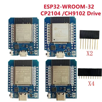 Для Wemos Mini D1 ESP32 ESP-32 WIFI Bluetooth CP2104 Плата разработки на основе ESP8266 модуль для Arduino с контактами