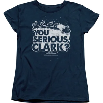 Женская рубашка на рождественских каникулах Clark