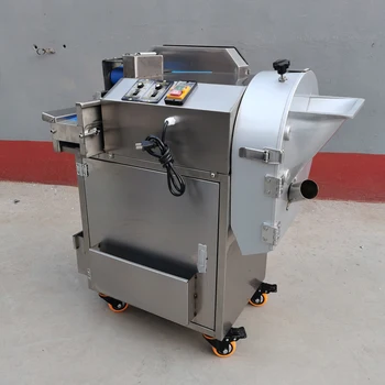 Измельчитель овощей большой емкости Электрическая многофункциональная машина для нарезки картофеля и редиса из нержавеющей стали