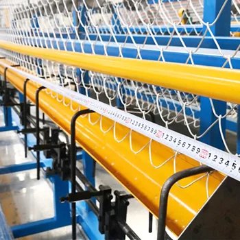  Китайская фабрика Автоматическая с двойной спиральной машиной для забора из звеньев цепи Машины для изготовления проволочной сетки Высокое качество
