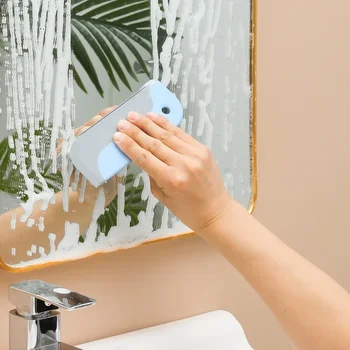 Креативный стеклоочиститель для птиц Многофункциональный стеклоочиститель для ванной комнаты Доска стеклоочистителя Бытовая стеклянная посуда Принадлежности для ванной комнаты
