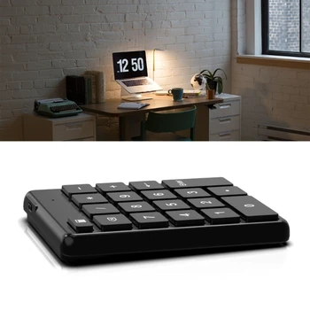 Мини-клавиатура Беспроводная цифровая клавиатура Клавиатура Легкая цифровая клавиатура Цифровая клавиатура для ноутбука