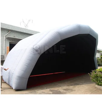  Мобильная портативная 7-метровая гигантская надувная палатка с крышкой сцены с воздуходувкой для музыкального фестиваля