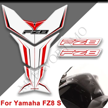 Мотоцикл для Yamaha FZ 8 FZ8 S Tank Pad Protector Наклейка Набор 3D Наклейки Чехол Эмблема Значок Логотип Колено