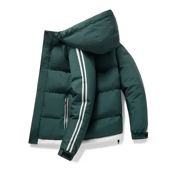 Мужская одежда для гольфа 2023 Зимняя мода Утолщенная теплая куртка для гольфа Высококачественная мужская одежда для гольфа Повседневная универсальная хлопковая куртка