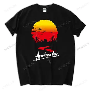 мужские хлопковые футболки Великолепные мужские футболки Апокалипсис сейчас Футболка Фильм Война во Вьетнаме Футболка Конго Новая футболка для мужчин летний подарок