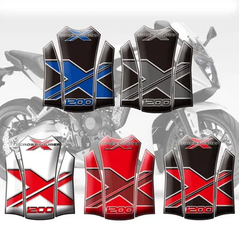Наклейки на мотоцикл Наклейка на топливный бак Рыбья кость Защитные наклейки для Honda VFR1200X Crosstourer 12 - 14 2013 Протектор накладки на бак