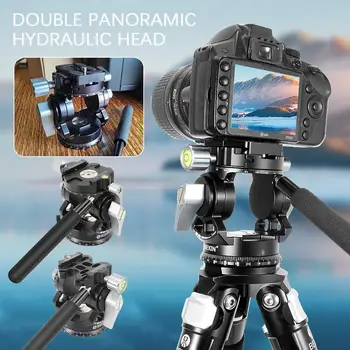 Панорамная штативная головка Универсальная вращающаяся видеоголовка Штатив для камеры Arca Swiss Quick Release Plate For Camera