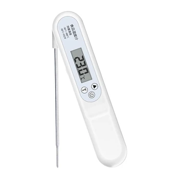 Пищевой термометр зондового типа Термометр для детского молока Кухонный термометр для выпечки Высокоточный складной термометр для детской ванны