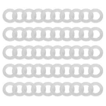 Пластиковый набор плоских шайб Надежные и долговечные дверные петлевые шайбы для межкомнатных дверей 517A