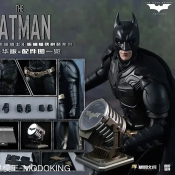 Подлинная фигурка Бэтмен Темный рыцарь Стандартное издание Deluxe Edition с прожектором 1/12 Сборка модели Сборка украшений Подарок