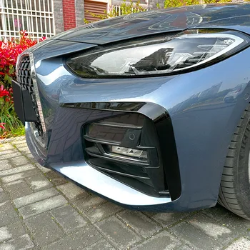 Подходит для BMW 4 серии G22 G23 M Sport 2020 2021 2022 2023 передняя ветровая лопасть автомобильная наклейка модификация экстерьера