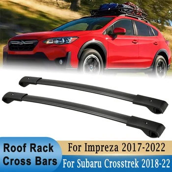 Поперечины багажника на крышу для Subaru Crosstrek & Impreza 2018-2022 Алюминиевый держатель багажника на крыше автомобиля