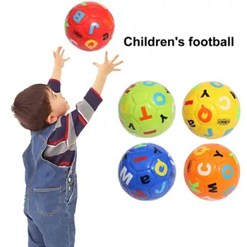 Портативный мяч Спортивная игрушка Долговечный Маленький Футбольный Высокоэластичный Красочный Открытый Маленький Футбольный Детский Игрушечный Развлечения