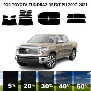 Предварительно нарезанная нанокерамика автомобильный УФ-комплект для тонировки окон Автомобильная оконная пленка для TOYOTA TUNDRA2 DREXT PU 2007-2021