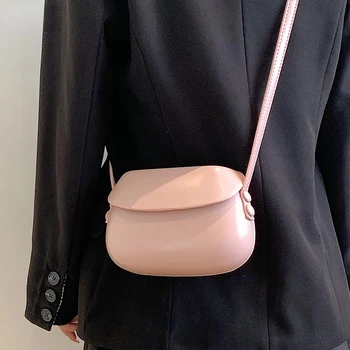 Роскошный бренд Мини PU кожаные сумки через плечо для женщин 2022 Летние простые модные сумки и кошельки Женские сумки через плечо