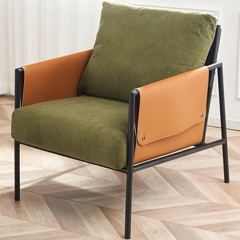 Скандинавские стулья для гостиной для взрослых Кожаный держатель Портативные садовые обеденные стулья Гостиная Современный продукт Точка продажи Мебель для дома