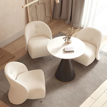 Скандинавский современный диван Дизайн гостиной Расслабляющий одноэтажный белый кресло Гостиная Ленивый диван Роскошный салон Mueble Домашняя мебель