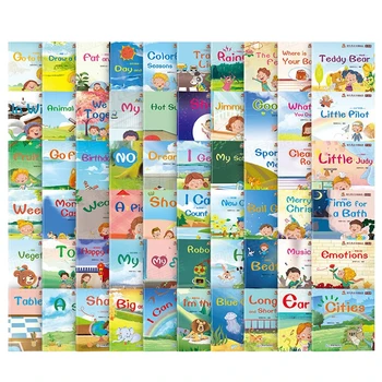 Случайные 10 книг по английскому языку Набор слов Обучающая книжка с картинками для детей Просвещение детей младшего возраста Детский карман