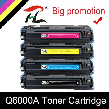 совместимый картридж с тонером Q6000A Q6001 Q6002 Q6003 124A для цветного лазерного принтера HP Laserjet 1600 2600n 2605 2605dn 2605DTN