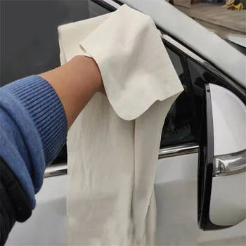Супер впитывающее полотенце для мытья автомобиля Замша Кожа Авто Салфетка Быстросохнущее Полотенце для мойки автомобиля Стекло Сушка Чистящая ткань
