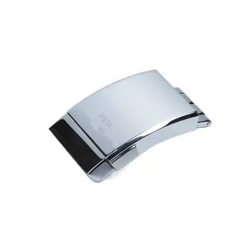 Толстая пряжка из нержавеющей стали для ремешка для часов Breitling 20 * 20 мм Полировка Double Click Clasp Мужской ремешок для часов