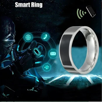 Умное кольцо NFC Многофункциональное водонепроницаемое смарт-кольцо Умное носимое цифровое кольцо для пальцев Умное аксессуарное смарт-кольцо