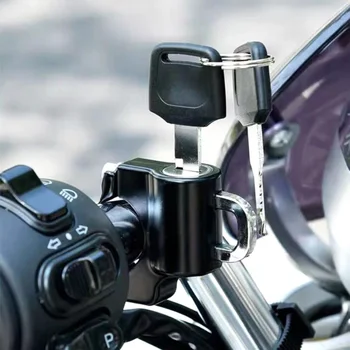Универсальный замок мотоциклетного шлема для скутера, багги, электровелосипеда, велосипеда, квадроцикла, UTV Диапазон монтажа: 22-28 мм, аксессуары для модернизации