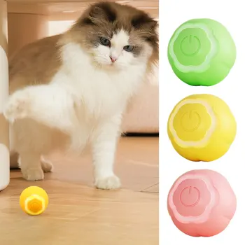 Электрическая игрушка для кошек с мячом Автоматическая игрушка для кошек Интерактивная для кошек